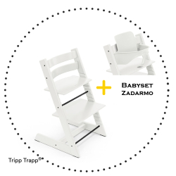 STOKKE Tripp Trapp jedálenská stolička white