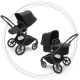 BUGABOO Fox 5 2. kombinácia BLACK/MIDNIGHT BLACK/Midnight Black