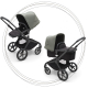 BUGABOO Fox 5 2. kombinácia BLACK/MIDNIGHT BLACK/Forest Green