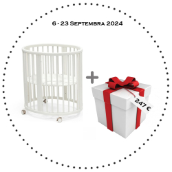 Postieľka STOKKE Sleepi Mini V3 - White ( bez matraca )