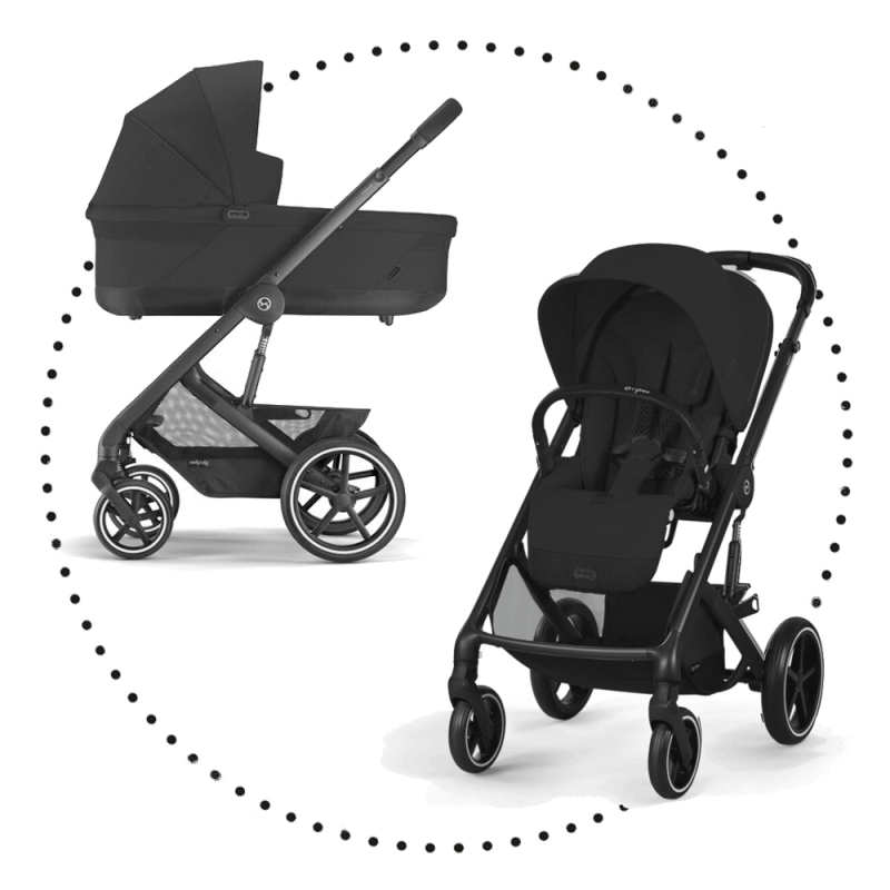 CYBEX Balios S Lux 2.kombinácia - Moon Black