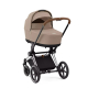 CYBEX Priam Podvozok Chrome Brown + Vanička Cozy Beige