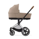 CYBEX Priam Podvozok Chrome Brown + Vanička Cozy Beige