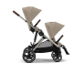 Súrodenecký kočík CYBEX e-Gazelle S - Almond Beige