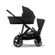 Súrodenecký kočík CYBEX e-Gazelle S - Moon black