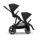 Súrodenecký kočík CYBEX e-Gazelle S - Moon black