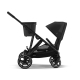 Súrodenecký kočík CYBEX Gazelle S - Moon black