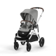 Súrodenecký kočík CYBEX Gazelle S - Stone grey