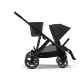 Súrodenecký kočík CYBEX Gazelle S - Moon black