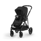 Súrodenecký kočík CYBEX Gazelle S - Moon black