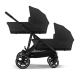 Súrodenecký kočík CYBEX Gazelle S - Moon black