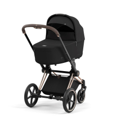 CYBEX Priam Podvozok Rose Gold + Vanička Sepia Black