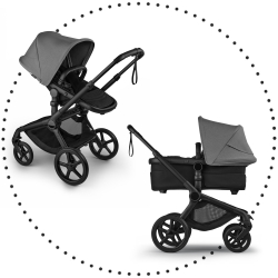 BUGABOO Fox 5 Renew - Haritage black / Moon grey