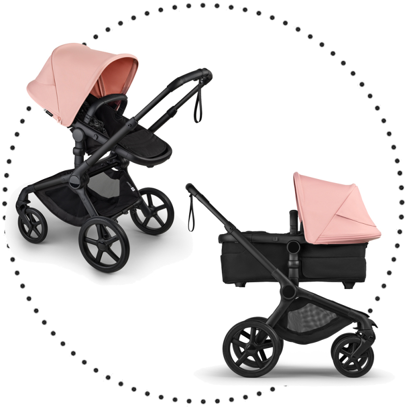 BUGABOO Fox 5 Renew - Haritage black / Morning pink