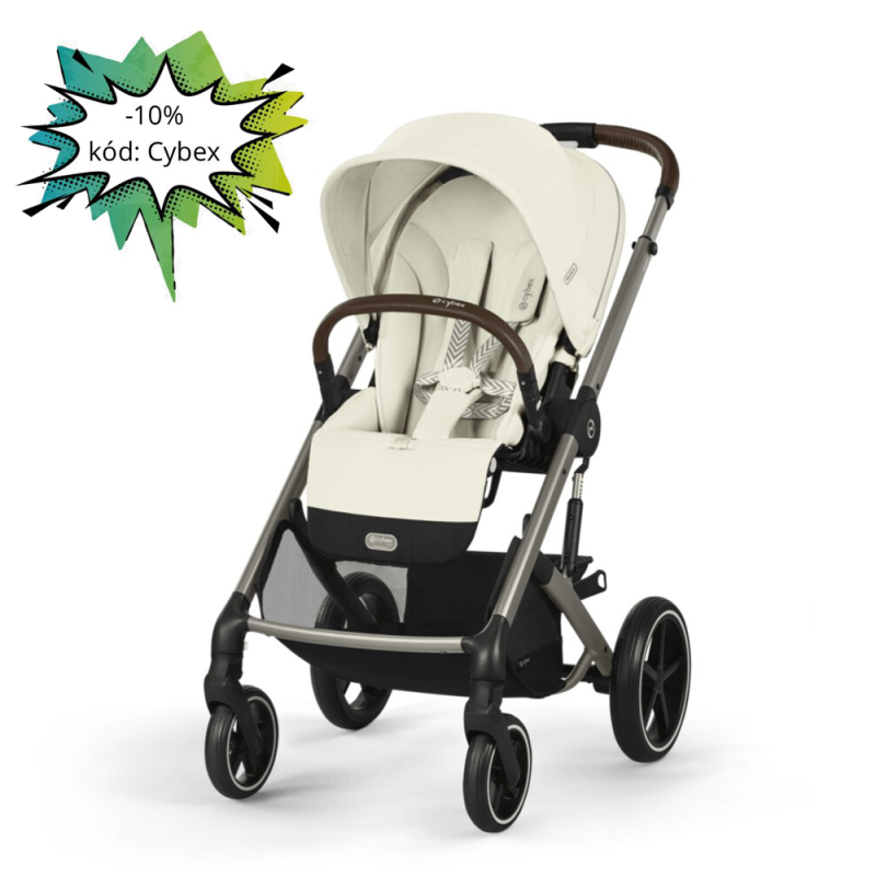 Športový kočík CYBEX Balios S Lux - Seashell Beige