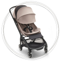 Športový kočík BUGABOO Butterfly BLACK / DESERT TAUPE