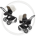 BUGABOO Fox 5 2. kombinácia BLACK/MIDNIGHT BLACK/Misty White