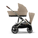 Súrodenecký kočík CYBEX e-Gazelle S - Almond Beige