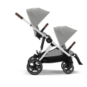 Súrodenecký kočík CYBEX e-Gazelle S - Stone grey